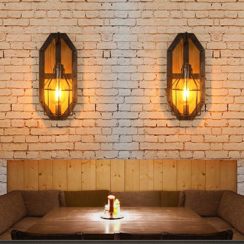 Factory wholesale retro industrial wall lamp RVB2009