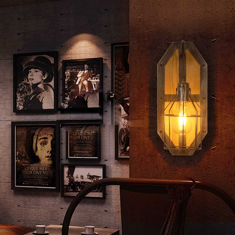 Factory wholesale retro industrial wall lamp RVB2009