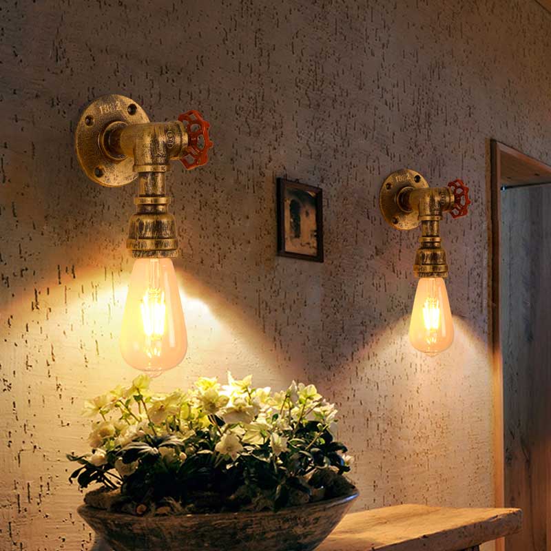 Factory wholesale retro industrial wall lamp RVB2011