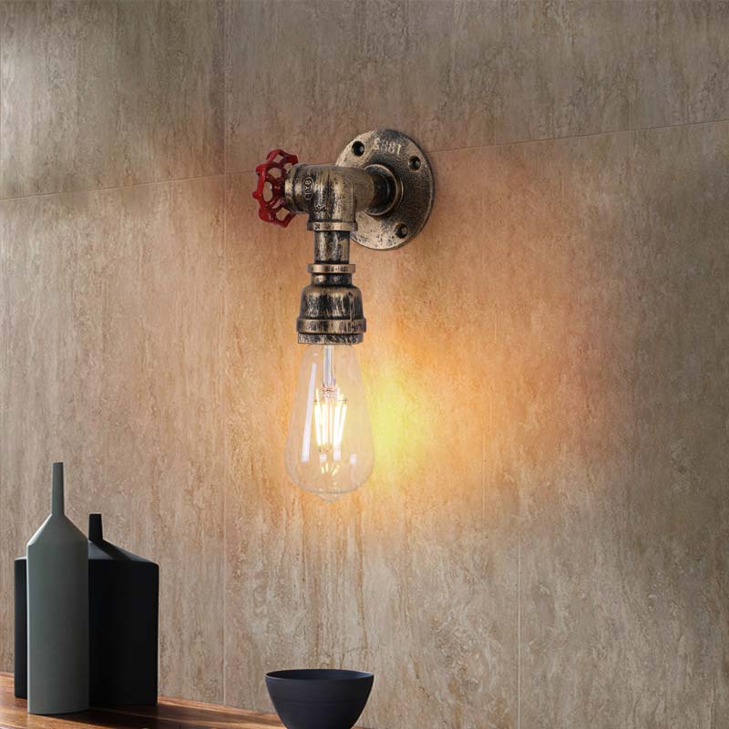 Factory wholesale retro industrial wall lamp RVB2011