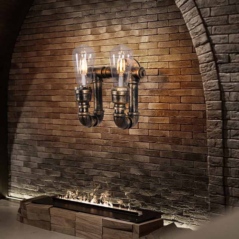 Factory wholesale retro industrial wall lamp RVB2013