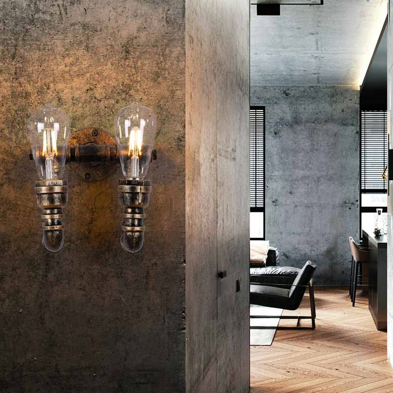 Factory wholesale retro industrial wall lamp RVB2013