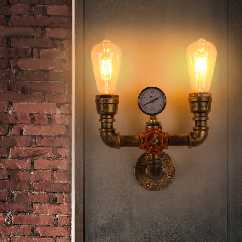 Factory wholesale retro industrial wall lamp RVB2014