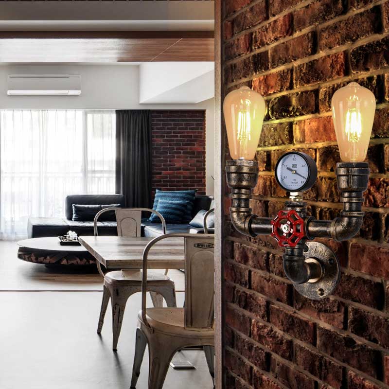 Factory wholesale retro industrial wall lamp RVB2014