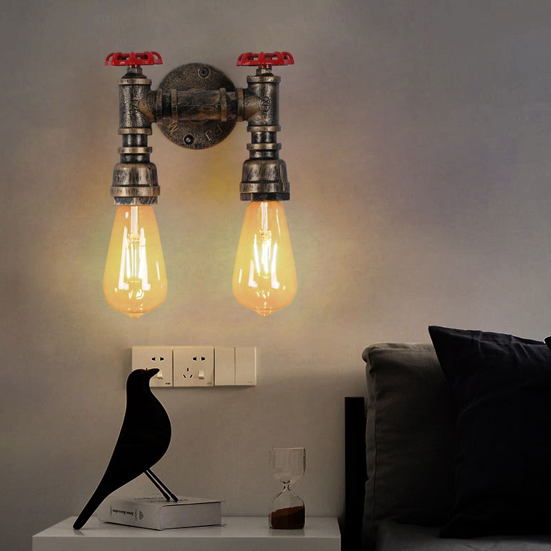 Factory wholesale retro industrial wall lamp RVB2015