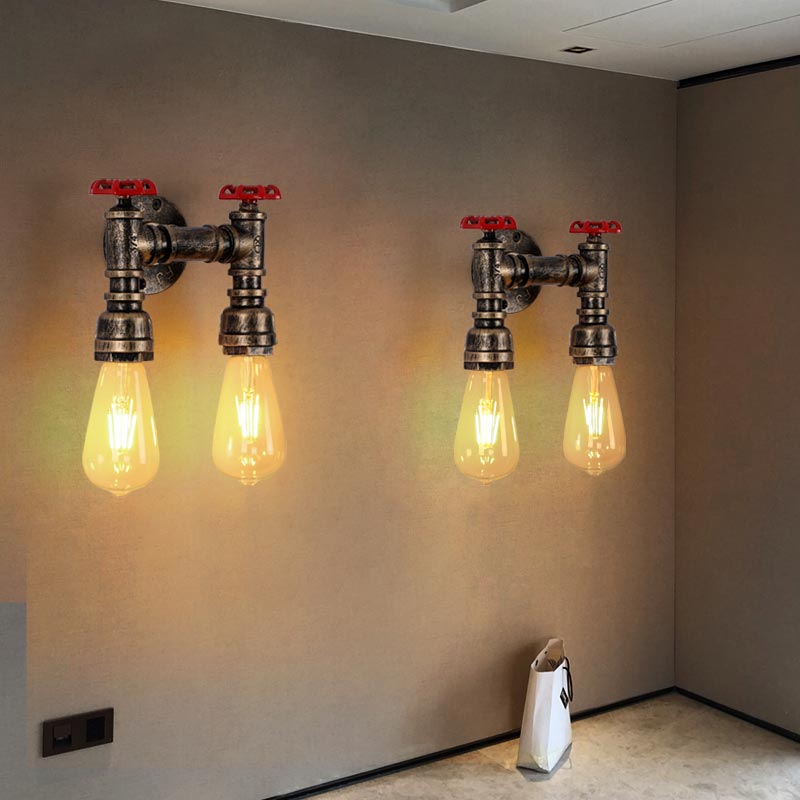 Factory wholesale retro industrial wall lamp RVB2015