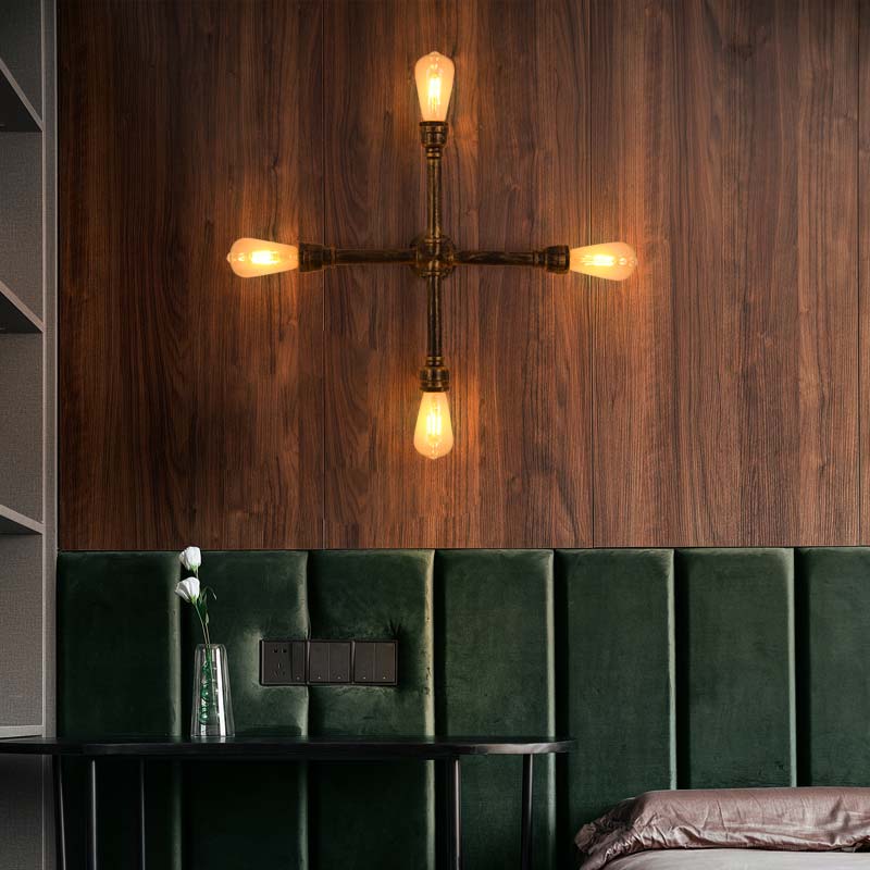 Factory wholesale retro industrial wall lamp RVB2018