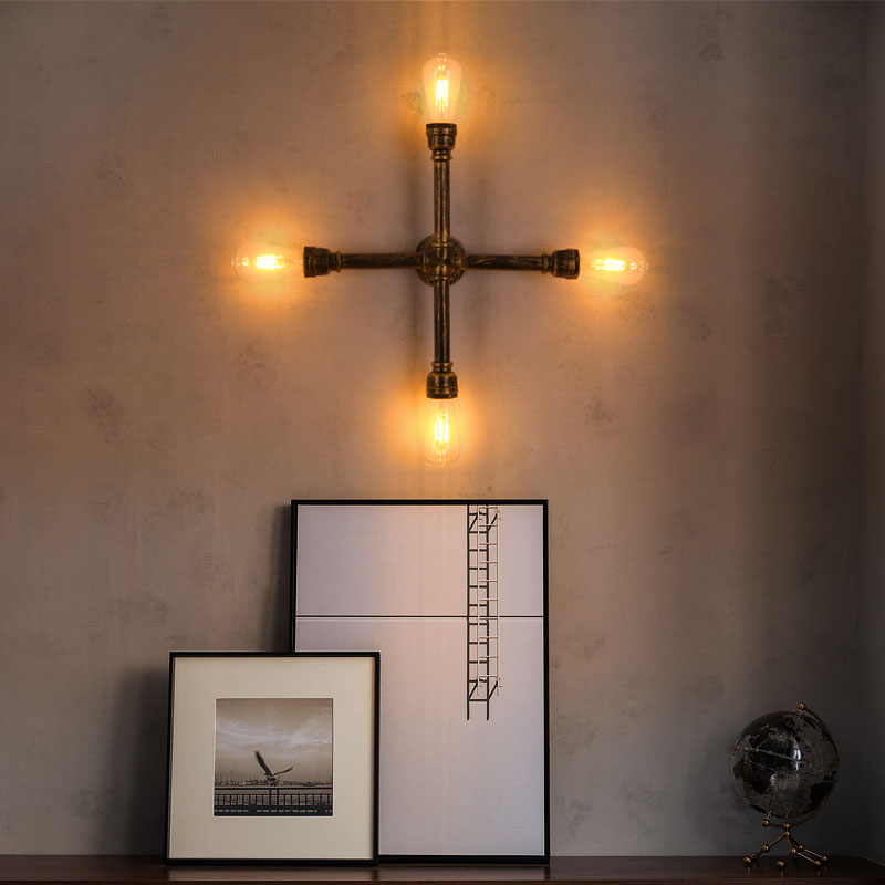 Factory wholesale retro industrial wall lamp RVB2018