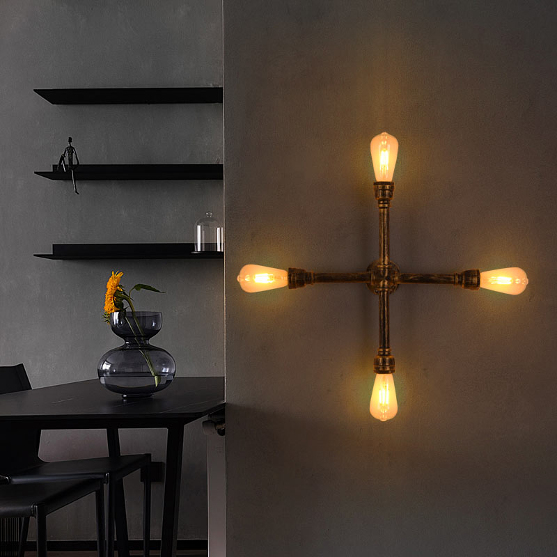 Factory wholesale retro industrial wall lamp RVB2018