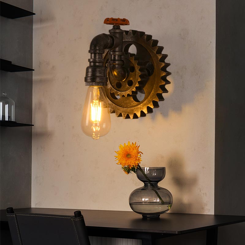 Factory wholesale retro industrial wall lamp RVB2019