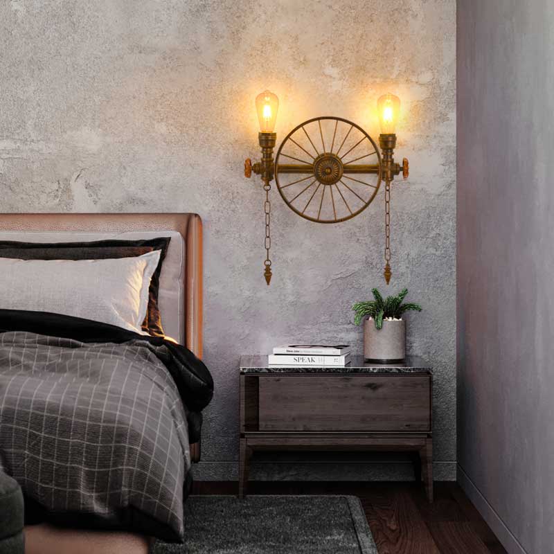 Factory wholesale retro industrial wall lamp RVB2021