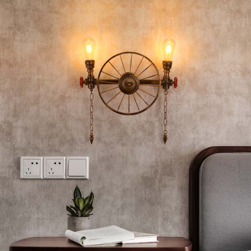 Factory wholesale retro industrial wall lamp RVB2022