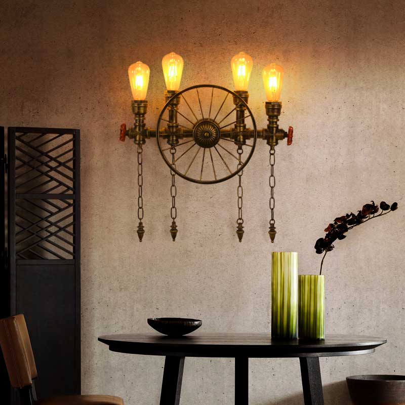 Factory wholesale retro industrial wall lamp RVB2024