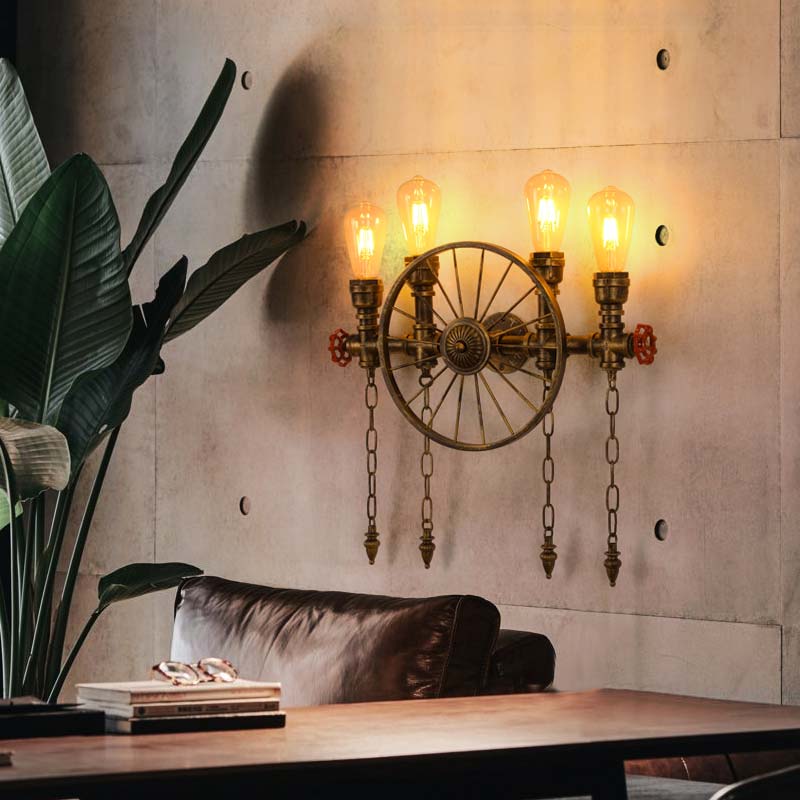 Factory wholesale retro industrial wall lamp RVB2024