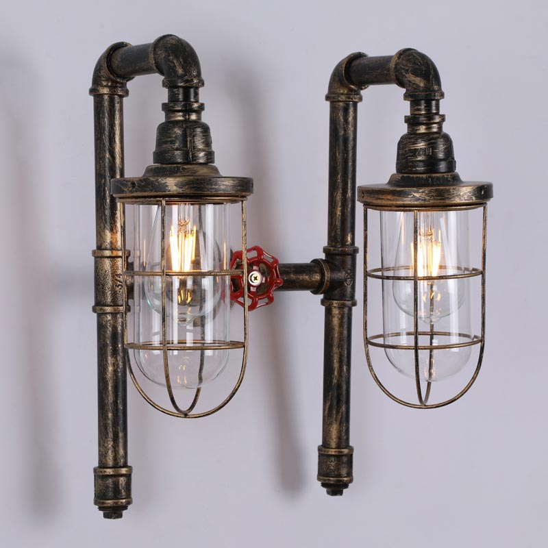 Factory wholesale retro industrial wall lamp RVB2025