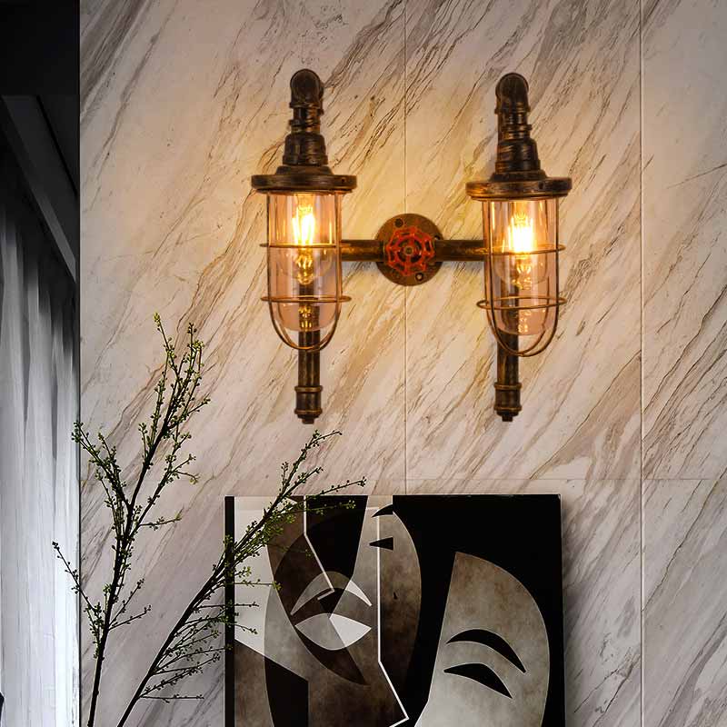 Factory wholesale retro industrial wall lamp RVB2025