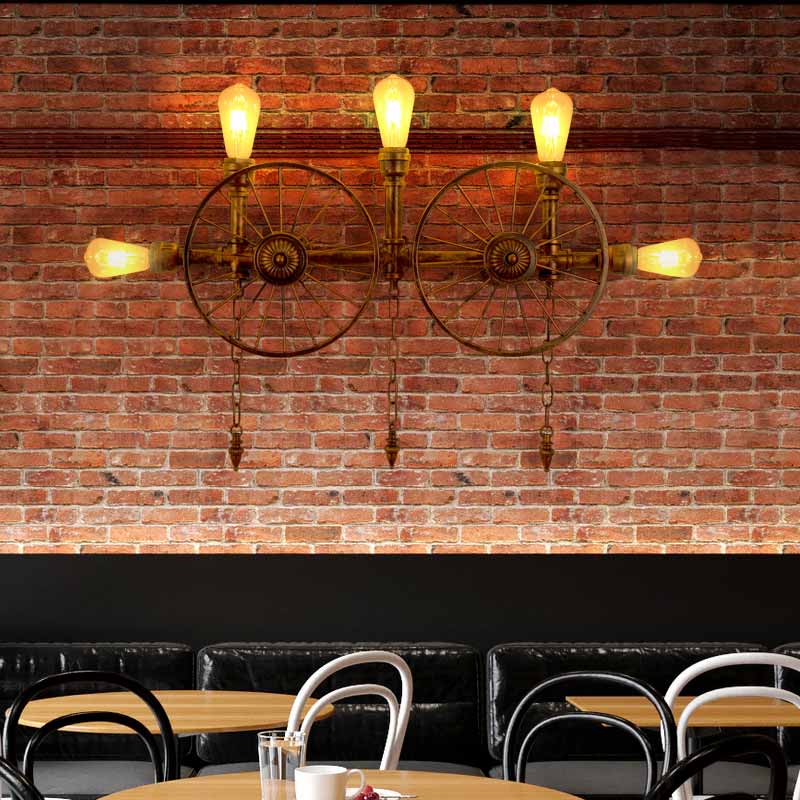 Factory wholesale retro industrial wall lamp RVB2027